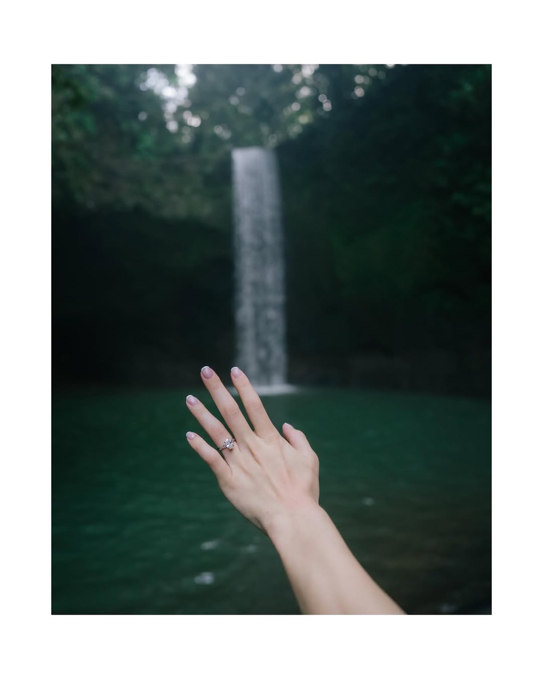 An Unforgettable Promise Beneath Nature’s Waterfal — moment 8